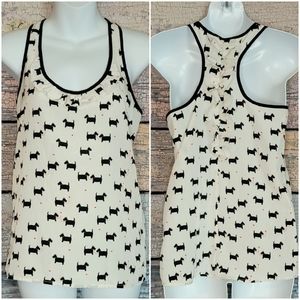 Scotty dog printed tank
